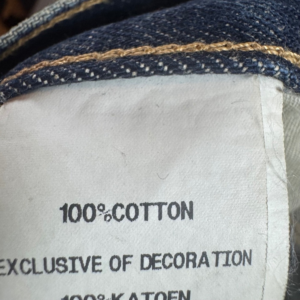 Harley Davidson Men Traditional Fit Jeans Blue Motorcycle Denim 40x30 NEW *READ* - Picture 9 of 10